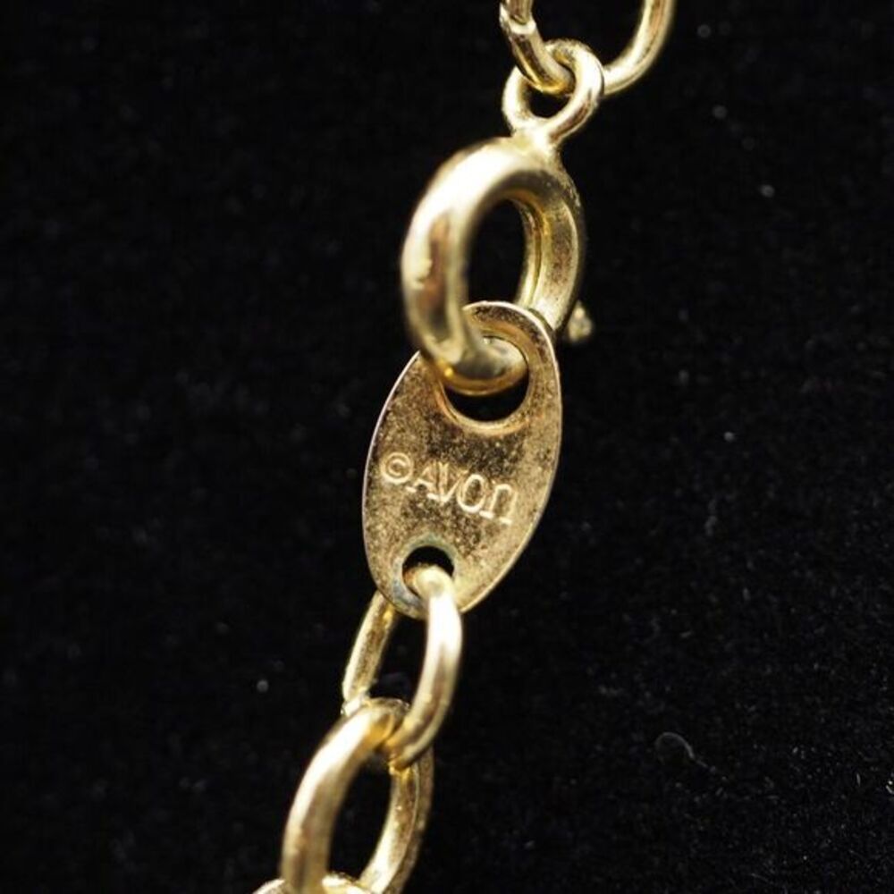 1990s Avon Romantic Heart Pendant Necklace - Picture 5 of 8